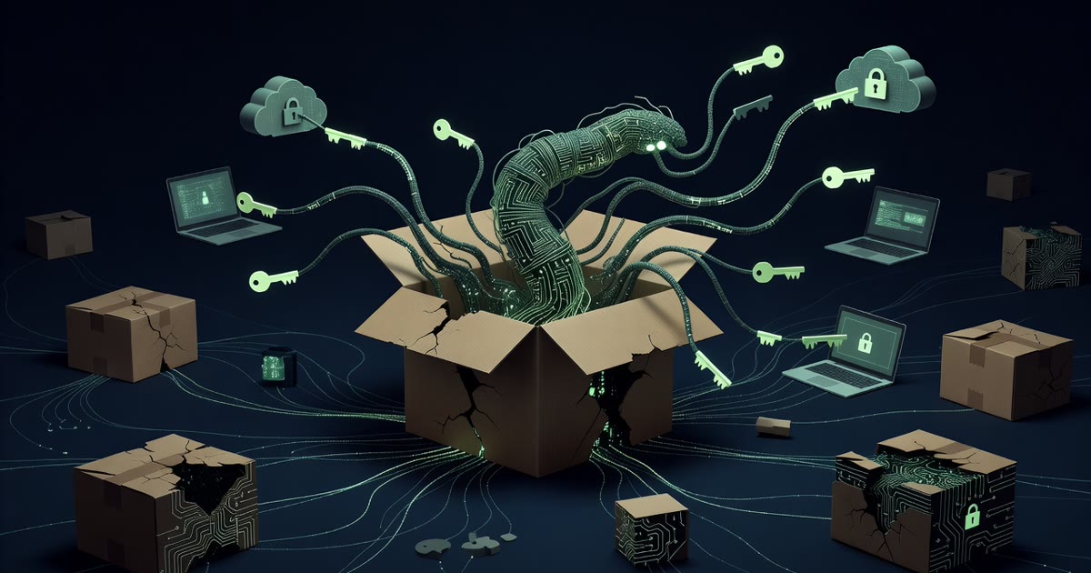 tensorlake 0.5.144 npm worm steals cloud and AI-tool secrets