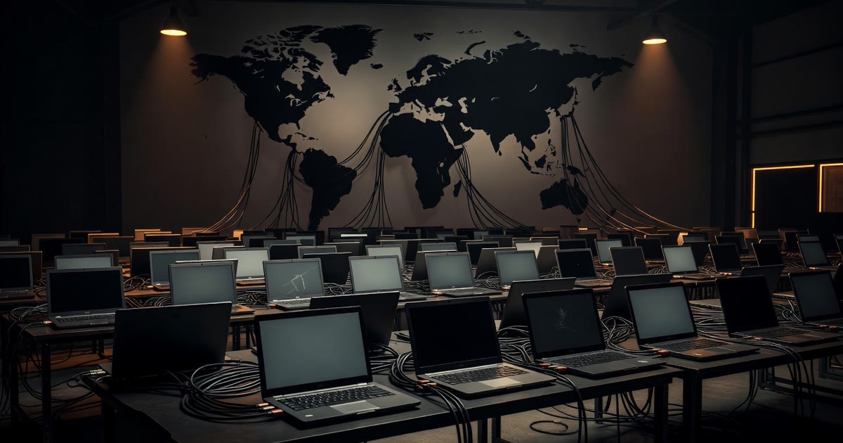 FBI seizes 187 laptops in North Korean IT worker farm raids